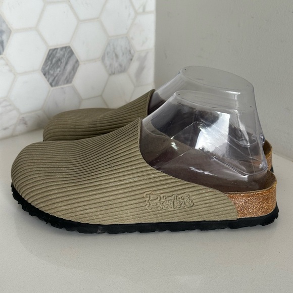 Women Birkenstock Birki’s Amsterdam Ribbed Corduroy Mule EU 36 US 5-5.5 Narrow - Picture 2 of 9